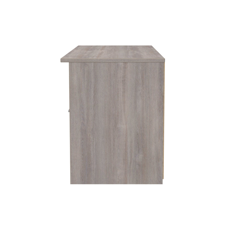 Worcester TV Unit Light Grey 5 Shelves 1 Drawer 110cm